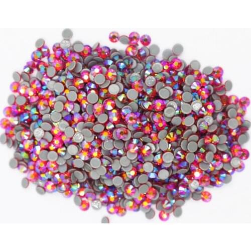 Hyacinth AB стразы SS6~SS30 Hotfix Rhinestones Iron On Flatback Glass Nail Art Rhinestone Crystal AB DIY Decorations
