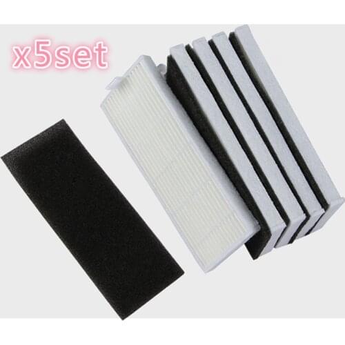 5set Robot Parts HEPA Filter for GUTREND 220 200 Aqua G200B G220W G300W robotic Vacuum Cleaner Parts filters replacement