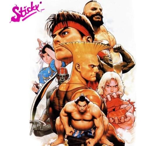 STICKY Arcade THE KING OF FIGHTERS ALLSTAR Anime Car Sticker Decal Decor Motorcycle Off-road Laptop Trunk