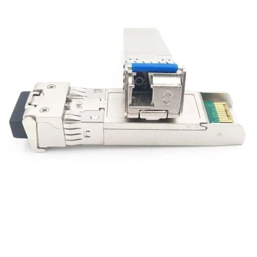 Hotsale 2pcs 10G SFP Module SM 1270/1330nm 60km Single Fiber LC DDM Fiber Tranceiver SFP Module