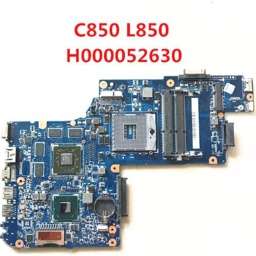 High quality For C850 L850 Laptop motherboard H000052630 HD7610M HM76 DDR3 100% full Tested