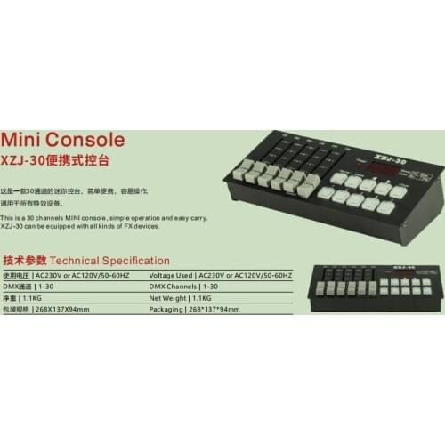 1units mini Console DMX512 Controller Console for sparkler Effect Lighting For Stage party DJ