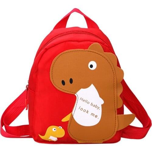 Fashion Childrens Schoolbag Kindergarten Boy Girl Dinosaur Backpack Cute Kids Backpack