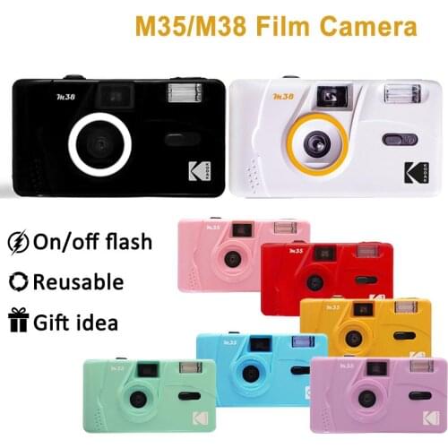 New FOR Kodak Film Camera 35MM Retro Manual Film Camera Camera Non-disposable Film Machine With Flash Function Repeatable