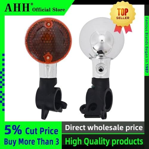 AHH Motorcycle Front Turn Signal Indicator Light Lamp For Honda REBEL CA250 CMX250