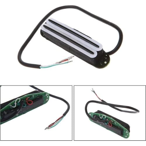 55KD Guitar Pickup mini Dual Rail Coil Humbucker for st TL 6 String