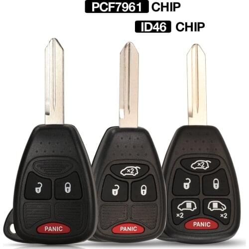 Kutery 315MHZ ID46 PCF7961 Chip Remote Car Key FCCID:OHT692427AA Control Key For Dodge Dakota Durango Jeep Grand Cherokee