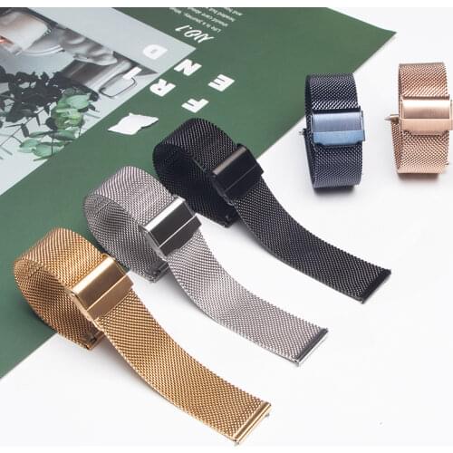 Strap for Samsung Galaxy Watch 45mm Active 2 Band 22mm 20mm Metal Bracelet for Samsung Watch 42mm 46mm Gear S3 amazfit gtr