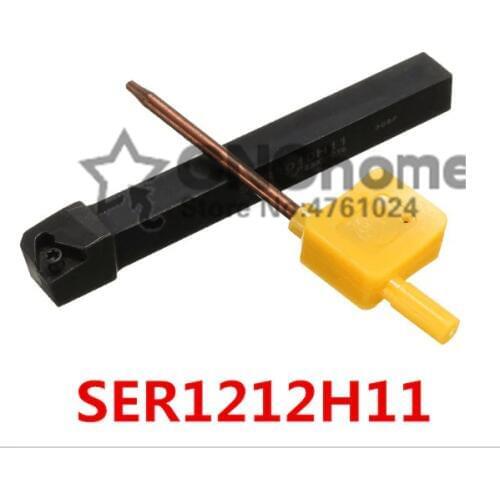 SER1212H11/ SEL1212H11 Toolholder 12*12*100MM CNC turning tool holder, External Threading turning tools, Lathe cutting tools