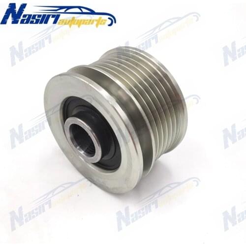 Overrunning Alternator Pulley For MITSUBISHI ASX LANCER OUTLANDER II III CITROEN C4 PEUGEOT 4008 1.8 2.2 Diesel 2006