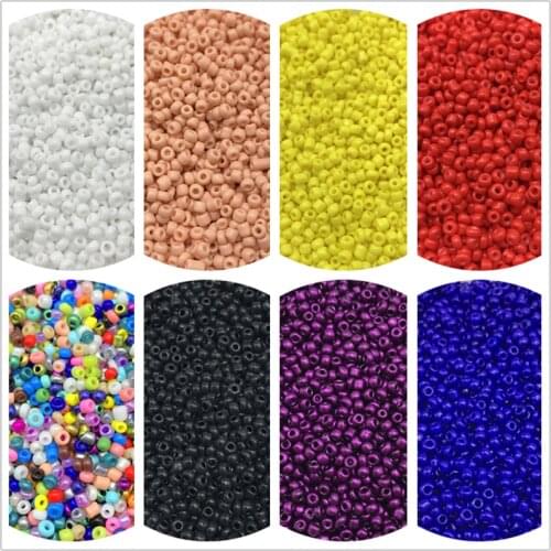 1000pcs/Lot 2mm Glass Seed Beads Charm Czech Beads DIY Bracelet Necklace Spacer Beads For Jewelry Making DIY Earring Necklace