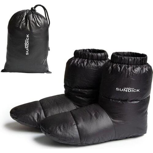 Duck Down Slipper Foot Cover Outdoor Shoes Waterproof Windproof Warm Socks