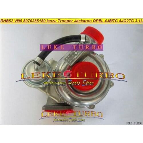 RHB5 VI95 8970385180 8970385181 VA180027 Turbo Turbocharger For ISUZU Trooper For Opel Monterey 4JB1T 4JB1TC 4JG2TC 4JG2 3.1L