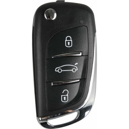 10PCS/LOT Universal Wireless Flip Remote Key DS Style 3 Buttons XNDS00EN