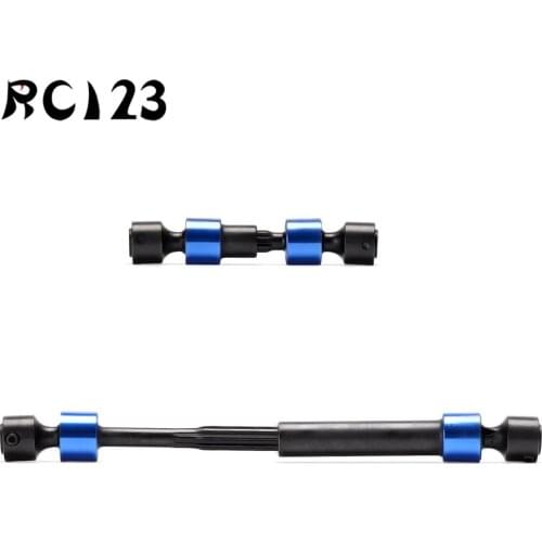 #5650 8655 2Pc Center Middle CVD Steel Universal Drive Shaft For RC Car Parts Traxxas 1/10 E-REVO Summit E Revo 2.0 VXL 86086-4