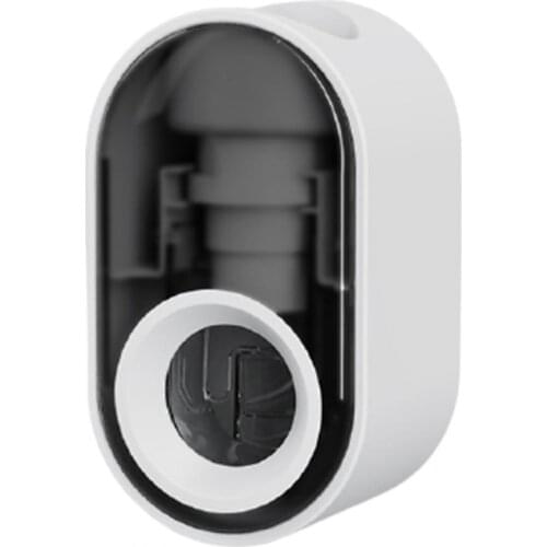 Toothpaste Squeezer Wall Mounted Punch Free Waterproof PC Automatic Anti-dust Toothpaste Dispenser for Home Toothbrush Holder