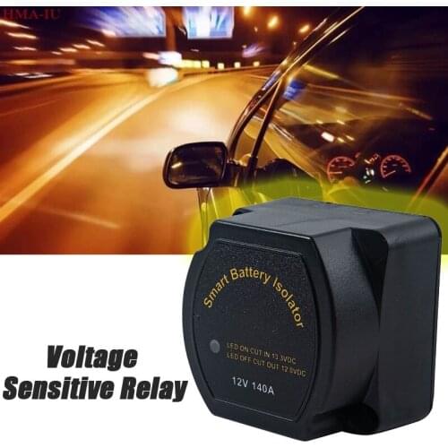 12V 140A Voltage Sensitive Split Charge Relay VSR for Camper Car Smart Battery