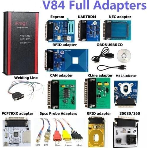2020 hot sale Iprog Pro 11 Adapter Full Newest V84 Iprog+ Prog Support IMMO+Mileage Correction+Airbag Reset Till Year 2019 Iprog