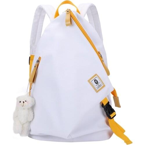 2021 Casual Backpack Fashion Women Backpack School Backpacks Personalized School Bag for Teenage Girls Mochilas Female Softback
