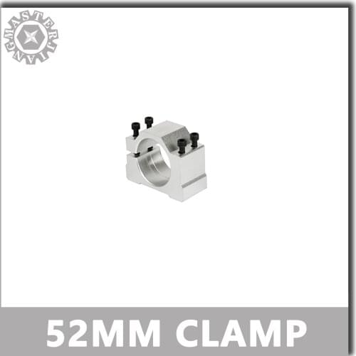 52mm Clamp 1 PCS 52MM Spindle Motor Brackets 52mm Clamp for 300W 500W 0.3/0.5KW Milling Machine Spindle clamp