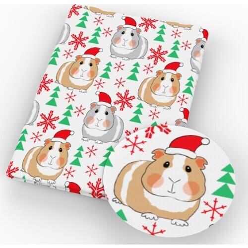David accessories Guinea Pig Polyester Cotton Fabric for Tissue Kids home textile Curtain Sewing Tilda,c13762