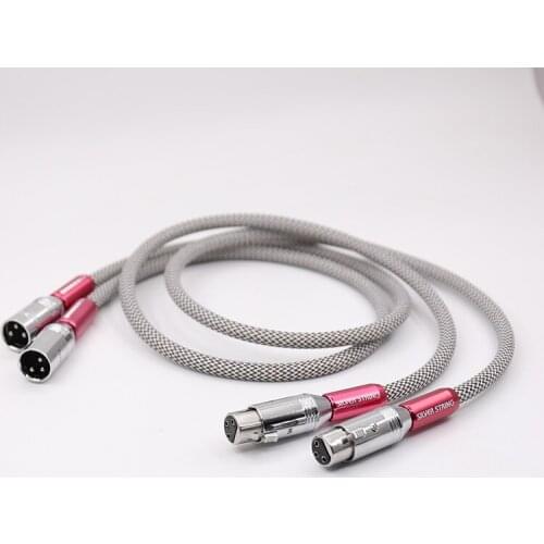 Hifi Audio silver plated hifi XLR audio cable xlr audio video cable