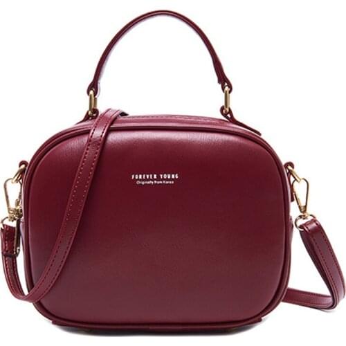 Brand Designer Crossbody Bag PU Leather Cell Phone Shoulder Messenger Bags Lady Purse Fashion Daily Use For Women Tote HandBags