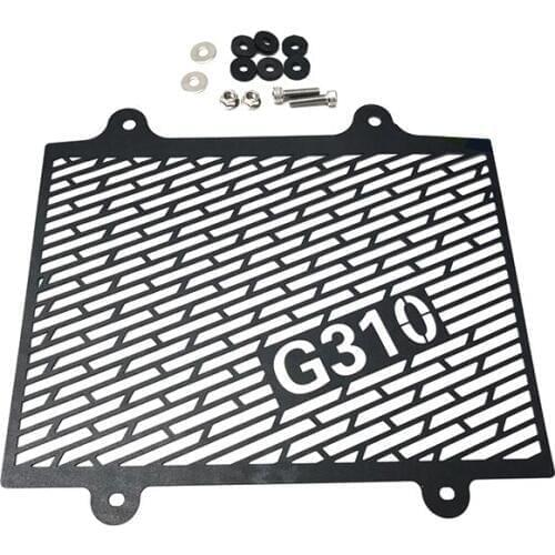 Black Motorcycle Accessories Radiator Guard Protector Grille Grill Cover For BMW G310R G 310 R G310GS G 310 GS 2017-2018