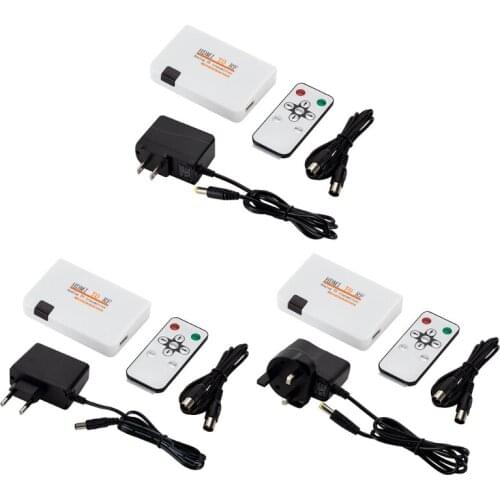 To RF Coaxial Converter Adapter Box Digital Analog Signal TV Transmitter 270B