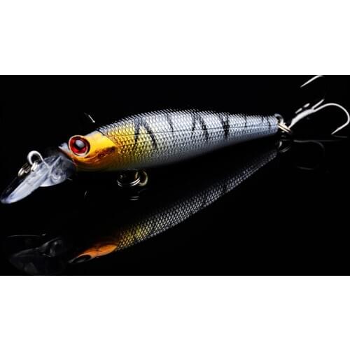 1PCS Minnow Fishing Lure 80mm 8g Hard Baits Artificial Quality Crankbait Wobblers Bass Pike Fishing Bait Pesca