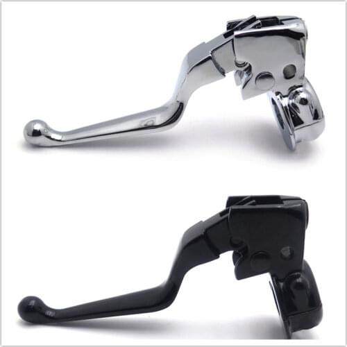 Aftermarket free shipping Clutch Lever w/ Mount Bracket For Harley davidson Softail 96-97 Bad Boy/96-14 Heritage Classic BLACK