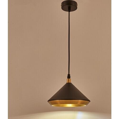 SGROW Nordic Postmodern Restaurant Hanging Lamps Industrial Iron Lampshade for Bedroom Dining Room Cafe Bar Lighting Fixtures