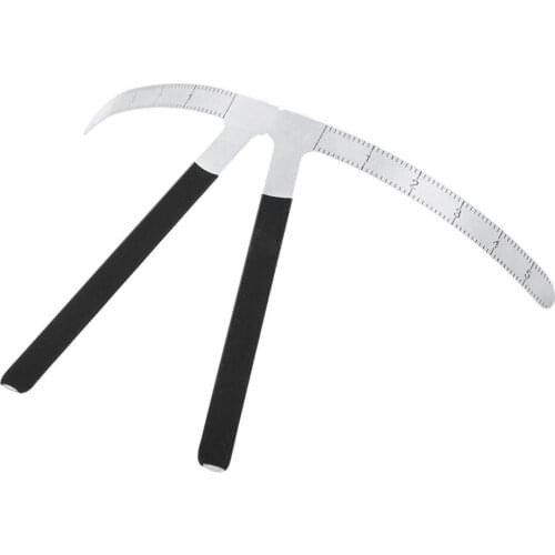 Three-Point Positioning Permanent Makeup Tools Eyebrow Caliper Stencil Ruler