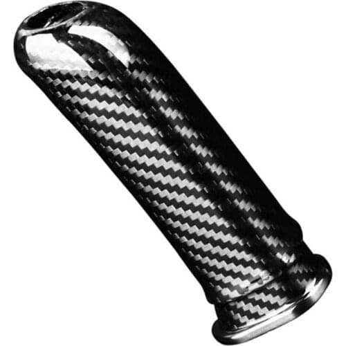 Carbon Fiber Car Interior Trim Replace Handbrake Grips Cover for Ford Ranger