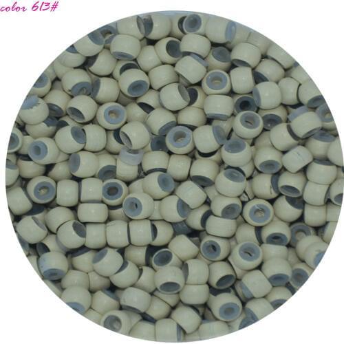 10000 Capsules/lot High quality Copper Silicone Nano Micro Rings Lead-free 5 Colors available ,Beads nano hair extension tools