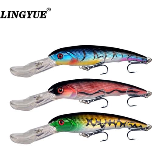 30g 16.5cm Minnow Fishing Lures Japan Deepswim Saltwater Hard Bait 3D Eyes Plastic Crank Bait Swimbait Sinking Wobbler