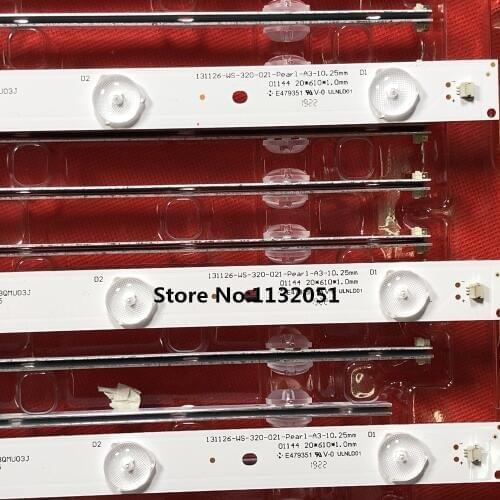 1lot=3pieces TC-32A400U V320HWSD06 TH-32A400C TC_-32A400B TC-32A400X led backlight for 131126-WS-320-021-Pear1-A3-10.25mm 7lamps