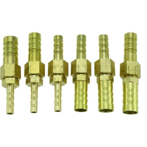 1pcs Variable diameter straight-through adapter,Hose water pipe gas accessories,Copper pipe connecting pipe, Barb connector