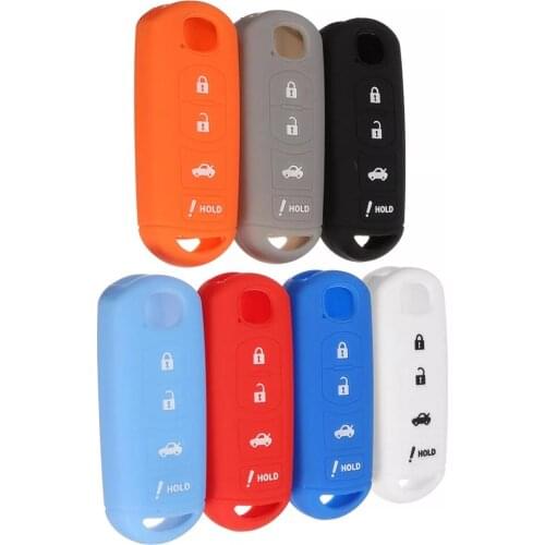 1pcs Silicone Car Key Cover Remote Case For MAZDA 3 6 MX5 CX-5 CX-7 CX-9 Speed Miata MX5 Shell Protector 4 Button