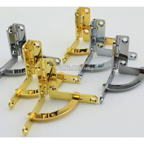 100PCS High-grade 41mm*44mm Furniture Zinc Alloy Hinge Jewelry Box Hinge Wooden Box Hinge for Cigar Box Wooden Box Anklets GF306