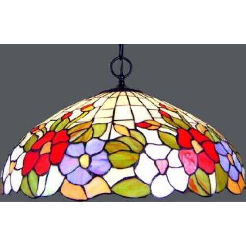 16inch fashion rustic tiffany pendant lamp romantic flower living room bar lights home decoration