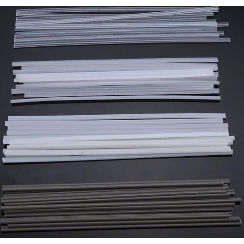 50pcs Non-toxic Plastic Welding Rods 200mm Length ABS/PP/PVC/PE Welding Sticks 2.5mm*200mm For Plastic Welder