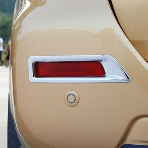 ABS Plastic Chrome For Nissan NAVARA NP300 2015 2016 2017 2018 Car rear fog lampshade car Styling Accessories