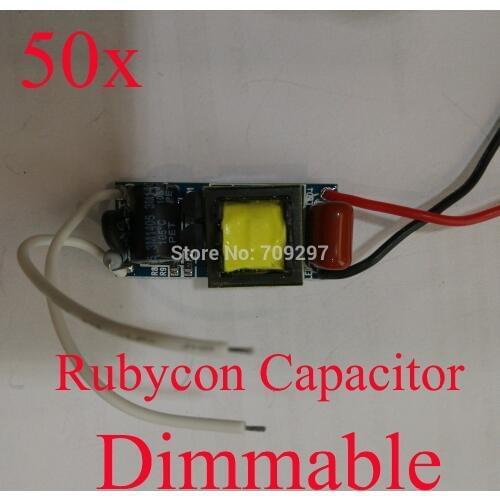 FREE DHL/FEDEX,50pcs/lot,3 years warranty (5-15)x1W Dimmable LED Driver with Rubycon 300mA 9x1W 10x1W 11x1W 12x1W LED driver 925