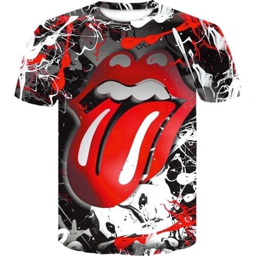 Open Mouth Ahegao 3D Print T shirt Men/women tshirt summer new off white tops Japanese anime t shirt harajuku Short sleeve tops