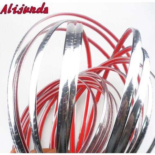 10mmx15m Car Chrome Strip for Chevrolet Cruze TRAX Aveo Sonic Lova Sail EPICA Captiva Malibu Volt Camaro Cobalt Orlando Spark