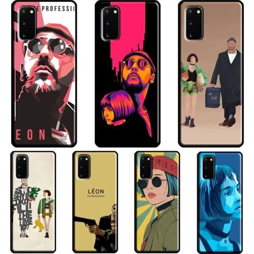 Leon The Professional Case For Samsung Galaxy S8 S9 S10 Plus S20 FE S21 Ultra Note 20 Note 10 Plus Soft Cover
