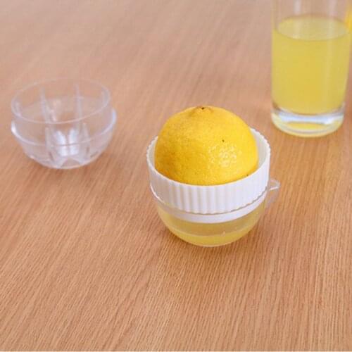 Mini Multi-function Manual Lemon Presser Yellow Orange Citrus Fruit Squeezer Kitchen Gadget Accessories