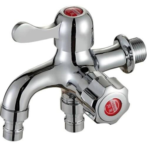 New Household Multi-function Washing Machine Mop Pool Faucet Dedicated One in and Two Out Switch Faucet Thick and Durable H8238