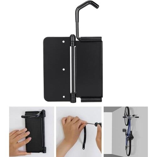 Bike Wall Mount Vertical Indoor Storage Rack Garage Home Bicycle Hanger Safe and Secure Holder Space Saving Storage Rack
